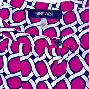 Nine West sleeveless blouse.